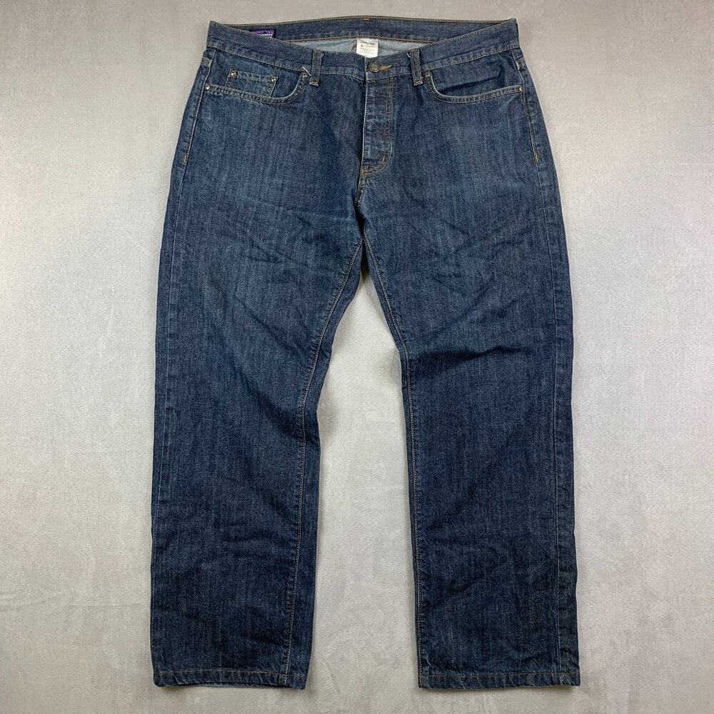 Patagonia Men's Relaxed Jeans - Dark Blue Denim